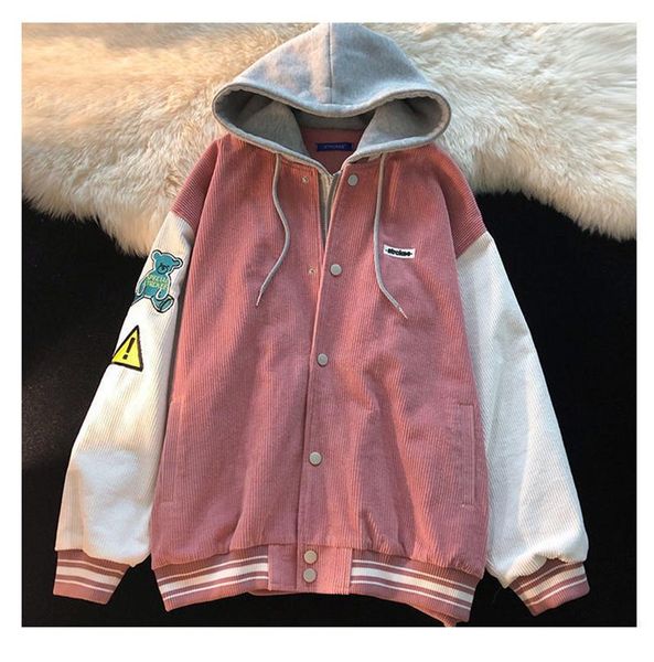 women's jackets women coat arrival hooded jacket zip up long sleeve pocket autumn winter street wear loose hoodies plus size, Black;brown
women's jackets women coat arrival hooded jacket zip up long sleeve pocket autumn winter street wear loose hoodies plus size, Black;brown