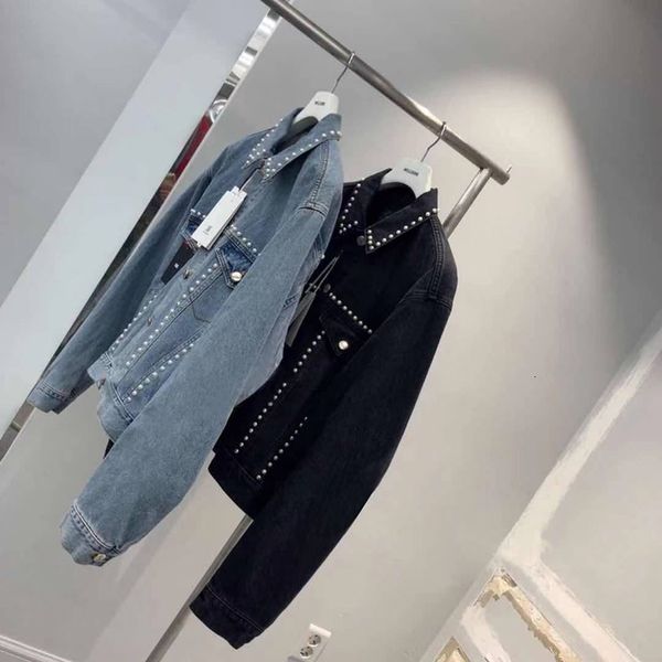 women's jackets we11done denim jacket wash make antique pearl accessories women1: 1 single-breasted casual chic, Black;brown
women's jackets we11done denim jacket wash make antique pearl accessories women1: 1 single-breasted casual chic, Black;brown