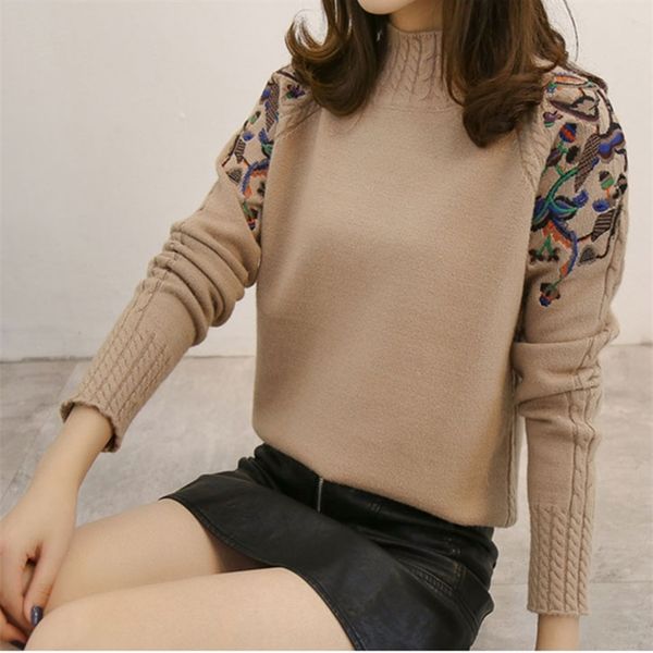 korean 2021 cotton autumn winter embroidery loose solid long sleeve jumper casual pullover sweater women, White;black
korean 2021 cotton autumn winter embroidery loose solid long sleeve jumper casual pullover sweater women, White;black