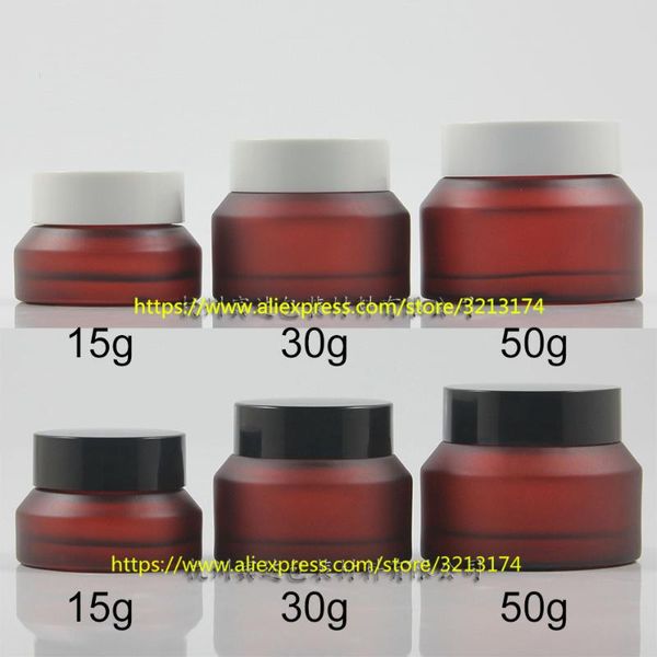storage bottles & jars 15g 30g 50g red rose frosted glass cream jar, cosmetic eye can mask pot facial lotion tin care packing container
storage bottles & jars 15g 30g 50g red rose frosted glass cream jar, cosmetic eye can mask pot facial lotion tin care packing container