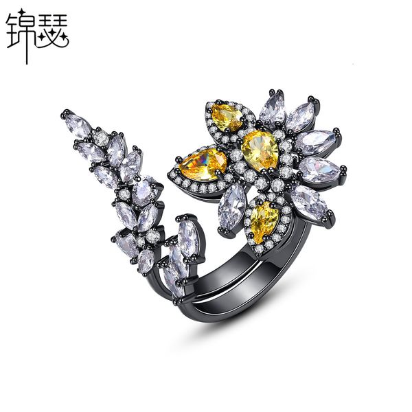 925 sterling silverboutique zirconium diamond ring juyi creative fashion women's copper inlaid opening size adjustable, Golden;silver
925 sterling silverboutique zirconium diamond ring juyi creative fashion women's copper inlaid opening size adjustable, Golden;silver
