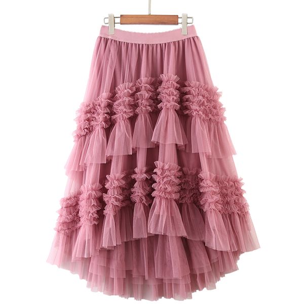 casual dresses womens spring heavy process cake layered irregular mesh skirts high waist ruffled vintage tiered tulle pleated ins, Black;gray
casual dresses womens spring heavy process cake layered irregular mesh skirts high waist ruffled vintage tiered tulle pleated ins, Black;gray