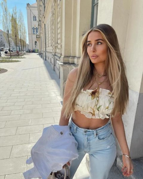 women's tanks & camis xikom 2021 summer women print elasticity folds slim tank female fashion crop ladies streetwear breast wrap, White
women's tanks & camis xikom 2021 summer women print elasticity folds slim tank female fashion crop ladies streetwear breast wrap, White