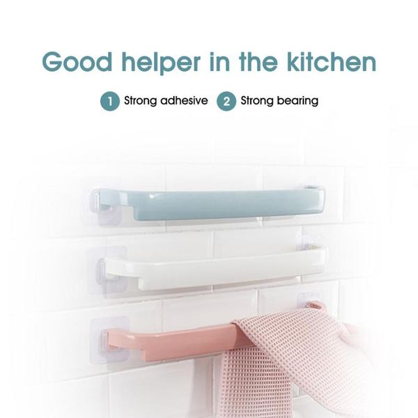 towel racks 17.5" high viscosity punch-bathroom rail rack holder wall mounted self-adhesive hanger shelf accessories
towel racks 17.5" high viscosity punch-bathroom rail rack holder wall mounted self-adhesive hanger shelf accessories