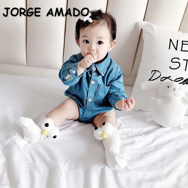 spring korean style baby girl bodysuit denim shirts jumpsuit cute kids born clothes e1019 210610, Blue
spring korean style baby girl bodysuit denim shirts jumpsuit cute kids born clothes e1019 210610, Blue