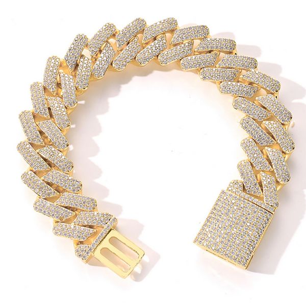 20mm diamond miami prong cuban link chain bracelets 14k white gold iced out icy cubic zirconia jewelry 7inch 8inch 9inch cuban bracelet, Black
20mm diamond miami prong cuban link chain bracelets 14k white gold iced out icy cubic zirconia jewelry 7inch 8inch 9inch cuban bracelet, Black