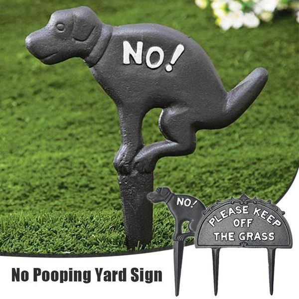 please keep off the grass no pooping yard sign heavy duty weatherproof fade resistant metal stand included vj-drop garden decorations
please keep off the grass no pooping yard sign heavy duty weatherproof fade resistant metal stand included vj-drop garden decorations
