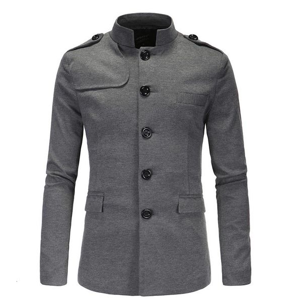 men's suits & blazers autumn winter chinese tunic suit casual men's leisure single-breasted stand collar roman slim ja, White;black
men's suits & blazers autumn winter chinese tunic suit casual men's leisure single-breasted stand collar roman slim ja, White;black