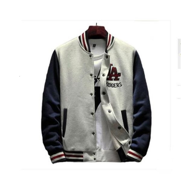 men's jackets nieuwe aankomst brief rib mouwen katoen borduren enkhe breasted casual baseball bomber jas losse vests qrz4, Black;brown
men's jackets nieuwe aankomst brief rib mouwen katoen borduren enkhe breasted casual baseball bomber jas losse vests qrz4, Black;brown