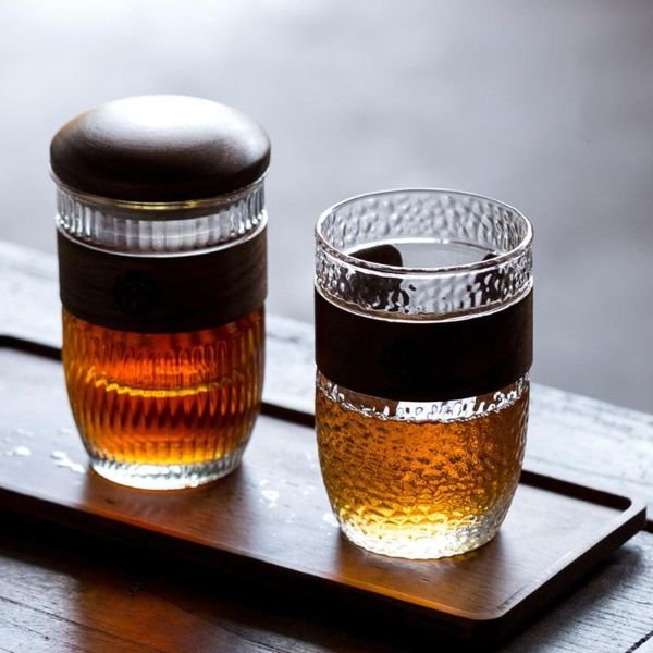 400ml high borosilicate glass cup heat-resistant thickened portable tea filter office household wine glasses
400ml high borosilicate glass cup heat-resistant thickened portable tea filter office household wine glasses
