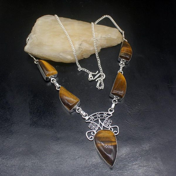 chains gemstonefactory jewelry big promotion 925 silver gold tigers eye gemstone ladies women chain necklace 46cm 20213544
chains gemstonefactory jewelry big promotion 925 silver gold tigers eye gemstone ladies women chain necklace 46cm 20213544