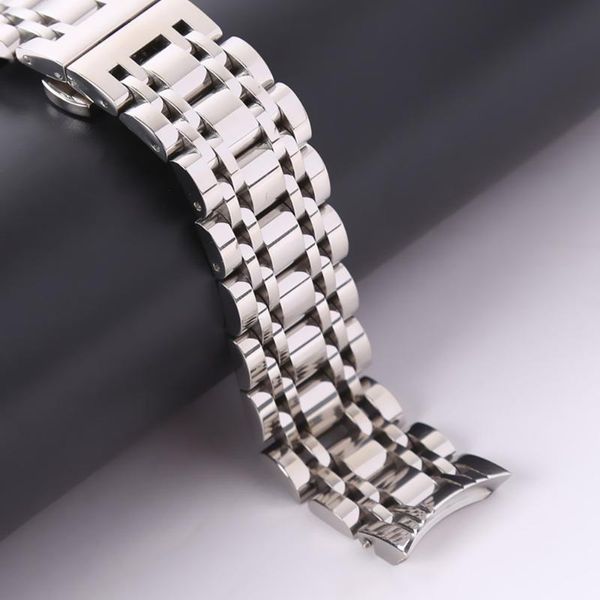 watch bands silver stainless steel solid links band strap bracelet curved end / arc degree 20mm, Black;brown
watch bands silver stainless steel solid links band strap bracelet curved end / arc degree 20mm, Black;brown