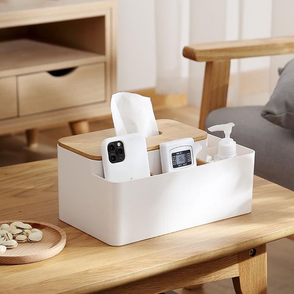 tissue boxes & napkins plastic box with bamboo lid case container paper rack napkin holder tray table accessories
tissue boxes & napkins plastic box with bamboo lid case container paper rack napkin holder tray table accessories