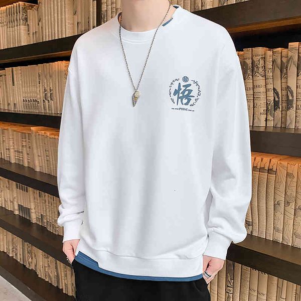 men's jackets autumn men hoodies pullover sweatshirt casual loose fashion white streetwear round neck sweatshirts, Black;brown
men's jackets autumn men hoodies pullover sweatshirt casual loose fashion white streetwear round neck sweatshirts, Black;brown
