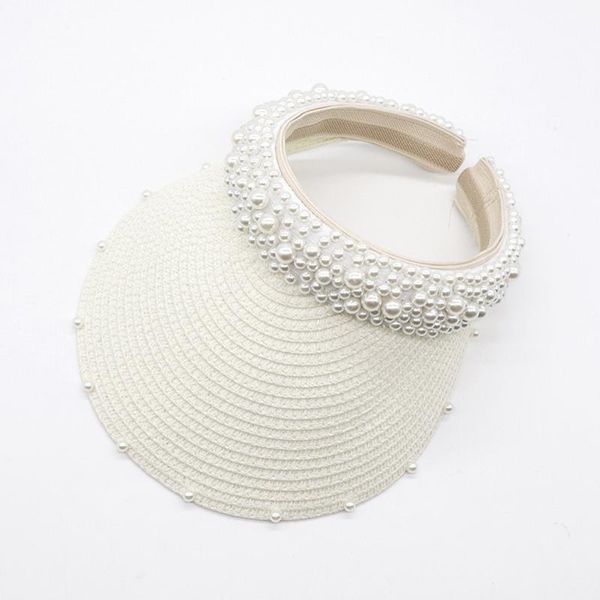 wide brim hats summer pearl outdoor sun protective straw hat transparent visor cap panama natural bucket women #t1p, Blue;gray
wide brim hats summer pearl outdoor sun protective straw hat transparent visor cap panama natural bucket women #t1p, Blue;gray