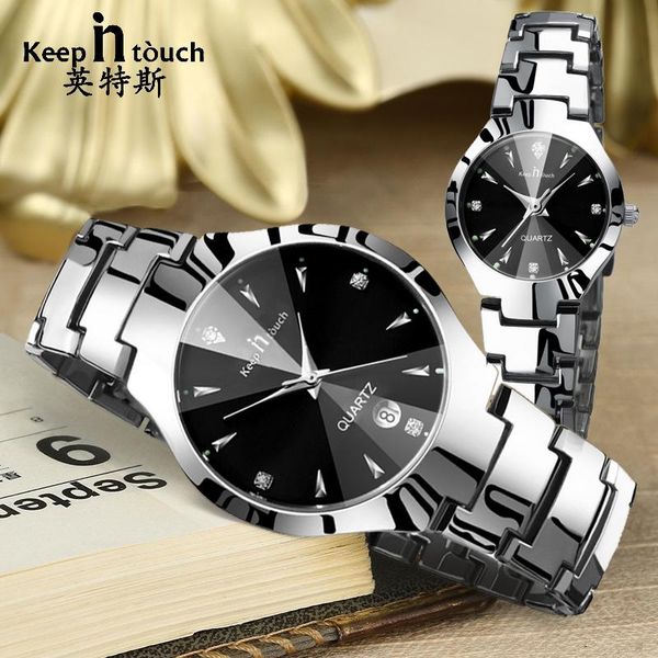 wristwatches luxury couple watches pair men and women waterproof calendar stainless steel lovers watch couples gift drop, Slivery;brown
wristwatches luxury couple watches pair men and women waterproof calendar stainless steel lovers watch couples gift drop, Slivery;brown