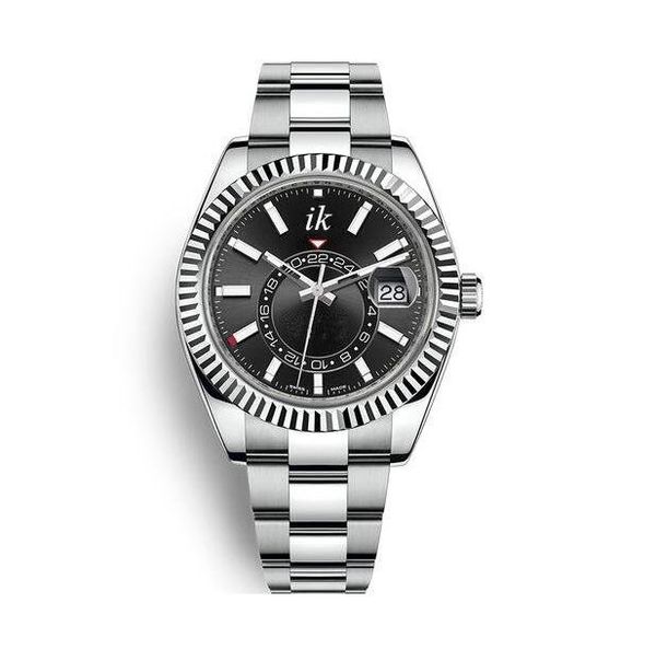 classic mechanical watch mens automatic machinery watches 36mm stainless steel super wristwatches black face 165, Slivery;brown
classic mechanical watch mens automatic machinery watches 36mm stainless steel super wristwatches black face 165, Slivery;brown