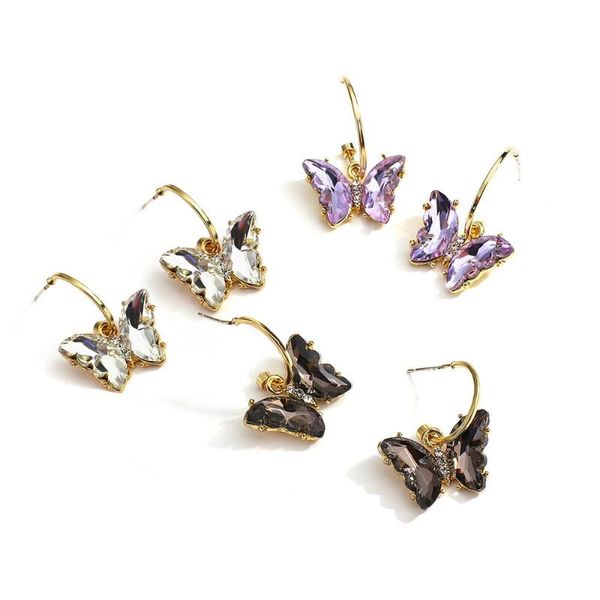 dangle & chandelier amorcome 2021 animal drop earrings transparent crystal butterfly hanging for women korean female lady jewelry gift, Silver
dangle & chandelier amorcome 2021 animal drop earrings transparent crystal butterfly hanging for women korean female lady jewelry gift, Silver