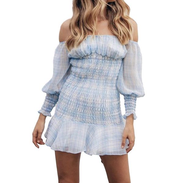 casual dresses chiffon plaid long sleeve slash neck women night club party skinny slim fit pleated elegant ladies mini, Black;gray
casual dresses chiffon plaid long sleeve slash neck women night club party skinny slim fit pleated elegant ladies mini, Black;gray