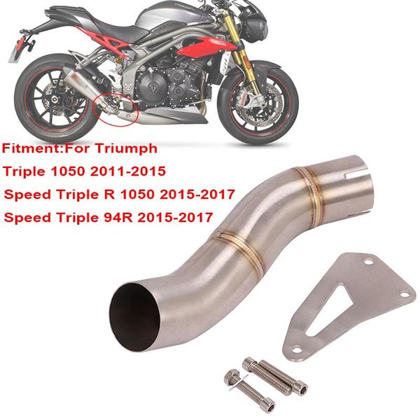 motorcycle exhaust system modified for speed triple 1050 r 94r 2011-2021 2012 2013 2014 2021 mid link pipe muffler connection slip on 51mm
motorcycle exhaust system modified for speed triple 1050 r 94r 2011-2021 2012 2013 2014 2021 mid link pipe muffler connection slip on 51mm