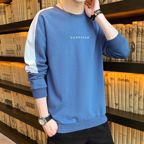 men's t shirt henmax 2021 autumn bottoming trend korean loose t-shirt fashion long sleeve men's sweater, White;black
men's t shirt henmax 2021 autumn bottoming trend korean loose t-shirt fashion long sleeve men's sweater, White;black