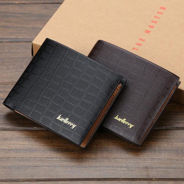 wallets men's wallet short crocodile pattern retro simple fashion cross section creative card package, Red;black
wallets men's wallet short crocodile pattern retro simple fashion cross section creative card package, Red;black