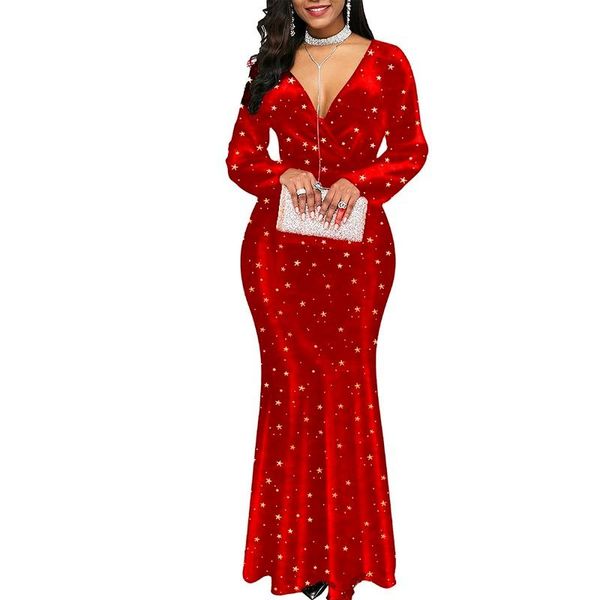 casual dresses spring dress women 2021 deep v neck high waist long party plus size slim star print mermaid maxi 5xl, Black;gray
casual dresses spring dress women 2021 deep v neck high waist long party plus size slim star print mermaid maxi 5xl, Black;gray