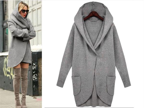 women's wool & blends 2021 autumn and winter long-sleeved fashion solid color loose woolen coat with pockets, Black
women's wool & blends 2021 autumn and winter long-sleeved fashion solid color loose woolen coat with pockets, Black
