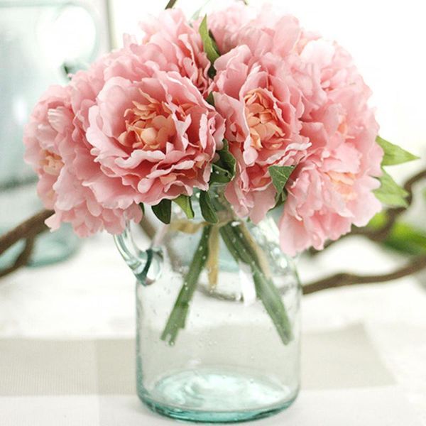 heads/bouquet artificial flower hydrangea peony bridal silk for diy home party decoration decorative flowers & wreaths
heads/bouquet artificial flower hydrangea peony bridal silk for diy home party decoration decorative flowers & wreaths