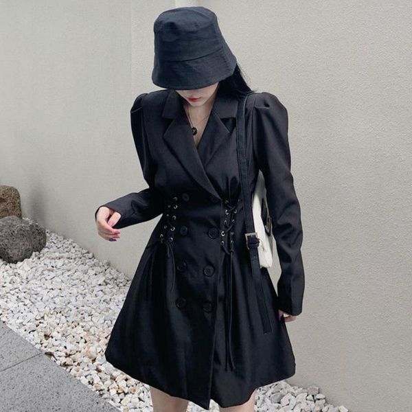 casual dresses 2021 women mini dress notched neck elegant office lady korean style clothing solid fashion female work autumn, Black;gray
casual dresses 2021 women mini dress notched neck elegant office lady korean style clothing solid fashion female work autumn, Black;gray