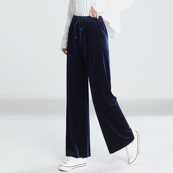 women's pants & capris autumn winter elastic waist wide-leg streetwear sweatpants harajuku trouser female velvet woman, Black;white
women's pants & capris autumn winter elastic waist wide-leg streetwear sweatpants harajuku trouser female velvet woman, Black;white