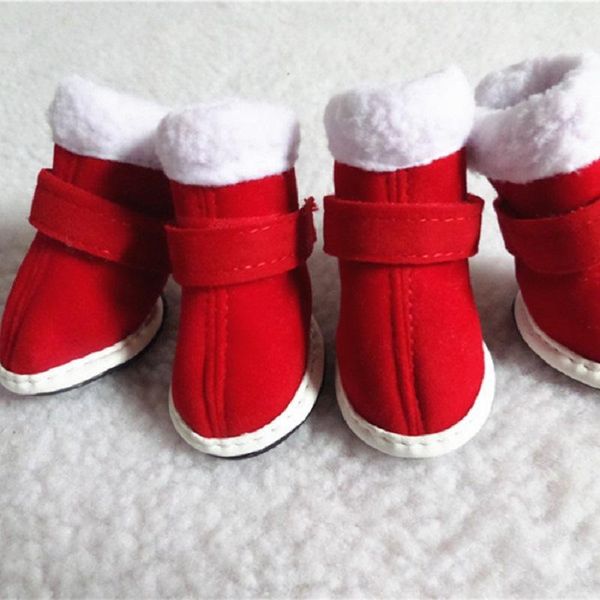 dog apparel 4pcs/pack christmas pet shoes snow boots small puppy rubber durable non-slip warm teddy bears wlyang
dog apparel 4pcs/pack christmas pet shoes snow boots small puppy rubber durable non-slip warm teddy bears wlyang