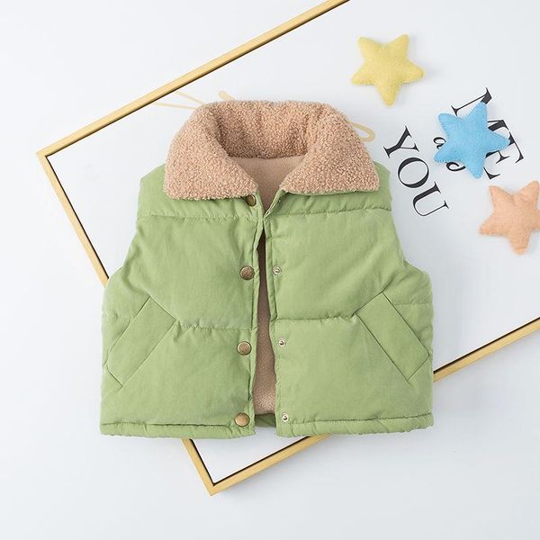 waistcoat infant warm winter thick clothes for boys girls casual vest colorful sleeveless kids jacket outerwear, Camo
waistcoat infant warm winter thick clothes for boys girls casual vest colorful sleeveless kids jacket outerwear, Camo