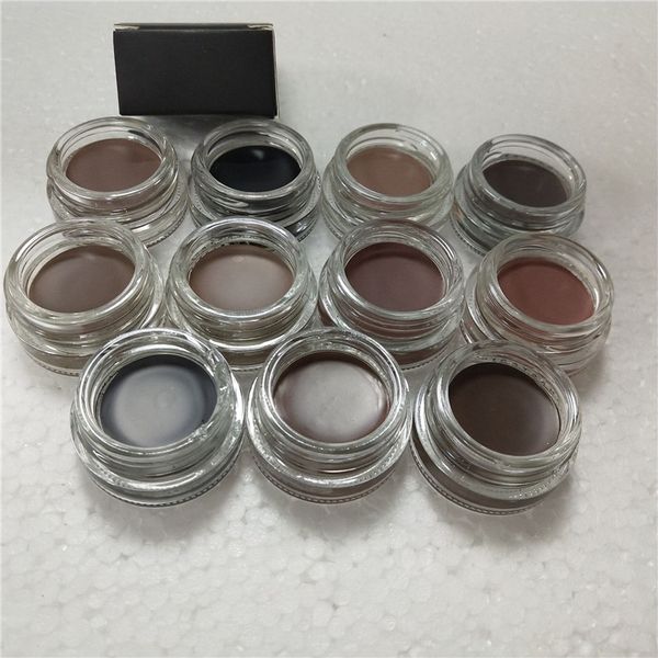 eyes makeup eyebrow cream pomade enhancers make up eye brow creamy 11 colors with retail package 
eyes makeup eyebrow cream pomade enhancers make up eye brow creamy 11 colors with retail package