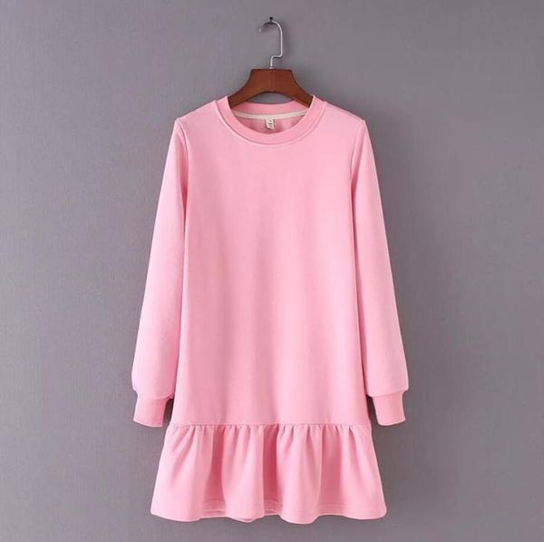 casual dresses solid printing women o neck knitting mini dress leisure lady long sleeve 2021 autumn loose streetwear, Black;gray
casual dresses solid printing women o neck knitting mini dress leisure lady long sleeve 2021 autumn loose streetwear, Black;gray