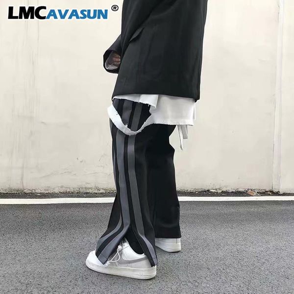 women's pants & capris lmcavasun wide leg straighted sport men woman long button man casual trousers bottoms clothes plus size loose, Black;white
women's pants & capris lmcavasun wide leg straighted sport men woman long button man casual trousers bottoms clothes plus size loose, Black;white