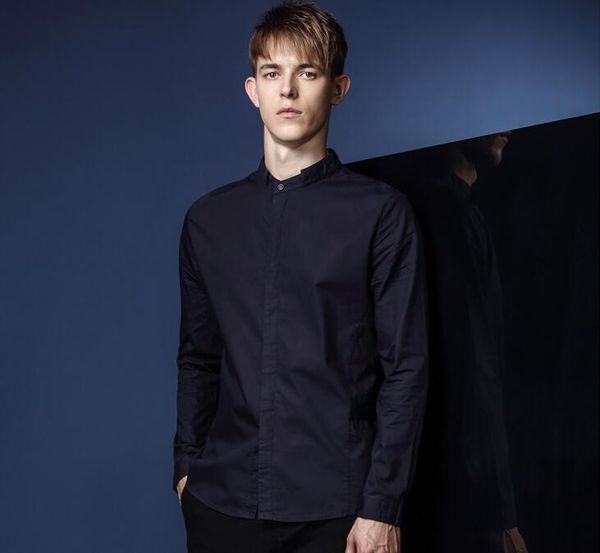 / spring men's fashion long sleeved cultivate one's morality leisure pure color collar shirt /s--xxxl casual shirts, White;black
/ spring men's fashion long sleeved cultivate one's morality leisure pure color collar shirt /s--xxxl casual shirts, White;black