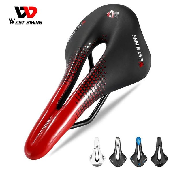 bike saddles west biking comfortable bicycle saddle mtb mountain road seat soft pu leather hollow breathable cushion cycling accessories
bike saddles west biking comfortable bicycle saddle mtb mountain road seat soft pu leather hollow breathable cushion cycling accessories