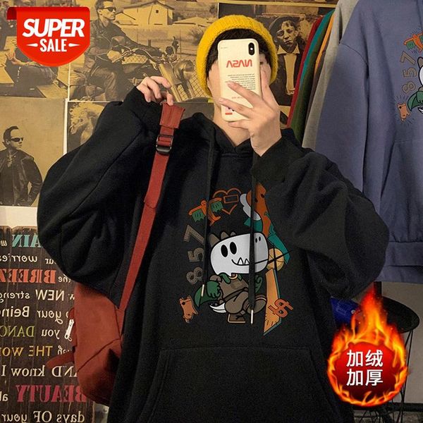 fun anime print hooded sweater men's couple shirt jacket trendy df #kx04, Black
fun anime print hooded sweater men's couple shirt jacket trendy df #kx04, Black