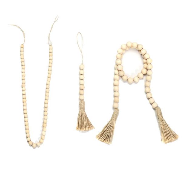 decorative objects & figurines diy wooden home decoration handmade garland with jute rustic tassel wood bead garlands for rattan macrame wal
decorative objects & figurines diy wooden home decoration handmade garland with jute rustic tassel wood bead garlands for rattan macrame wal