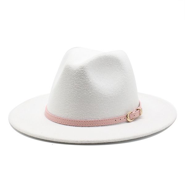 berets 56-60cm white/blackwide brim fedora hat women men imitation wool felt hats with metal chain decor panama jazz chapeau hat y, Blue;gray
berets 56-60cm white/blackwide brim fedora hat women men imitation wool felt hats with metal chain decor panama jazz chapeau hat y, Blue;gray