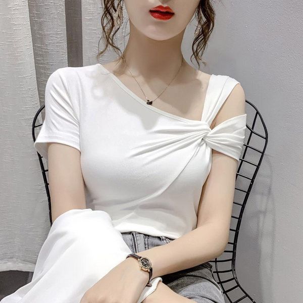 women's t-shirt 2021 fashion cotton women summer t-shirts short sleeve plus size korean style female basic tshirt solid casual harajuku, White
women's t-shirt 2021 fashion cotton women summer t-shirts short sleeve plus size korean style female basic tshirt solid casual harajuku, White