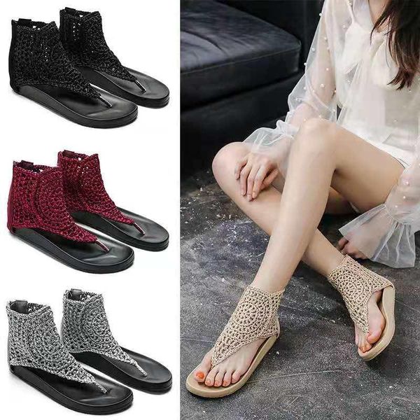 sandals fashion women summer flip flops shoes roman female flats outdoor beach ladies real leather 43, Black
sandals fashion women summer flip flops shoes roman female flats outdoor beach ladies real leather 43, Black