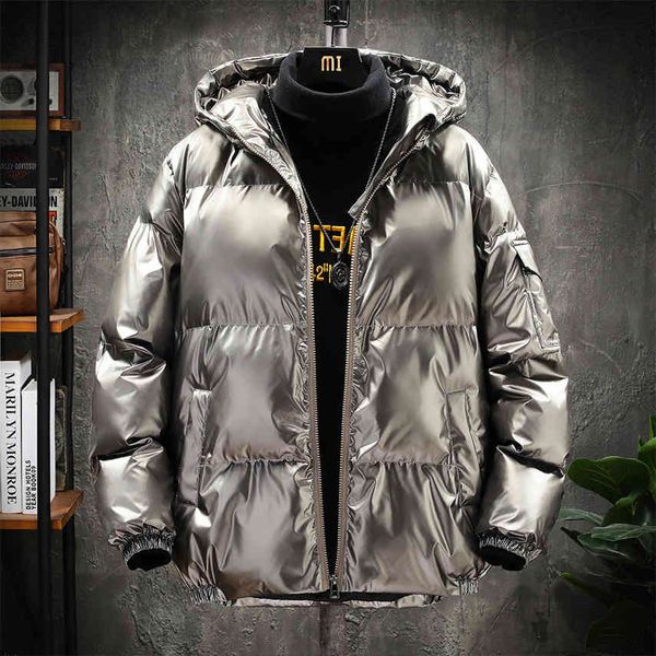 down jacket winter reflective fried street coat men's cold resistant thickened cotton youth student tide brand bright face, Black
down jacket winter reflective fried street coat men's cold resistant thickened cotton youth student tide brand bright face, Black