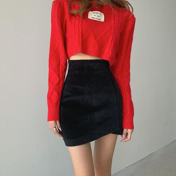 skirts women solid simple asymmetric woolen slim fit bodycon pencil high waist party night date office lady zipper daily, Black
skirts women solid simple asymmetric woolen slim fit bodycon pencil high waist party night date office lady zipper daily, Black