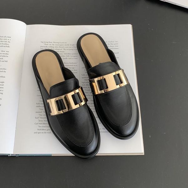 bailamos summer mules slippers flat shoes slip on loafers women 2021 classic metal h-buckle comfort, Black
bailamos summer mules slippers flat shoes slip on loafers women 2021 classic metal h-buckle comfort, Black