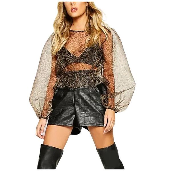 women mesh sheer bikini cover up leopard see through pareo swimwear long sleeve beach summer wear bathing suit women's, White;black
women mesh sheer bikini cover up leopard see through pareo swimwear long sleeve beach summer wear bathing suit women's, White;black