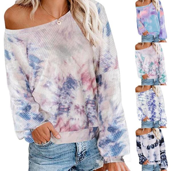 women's clothing tie-dye o-neck gradient contrast color long sleeve woman blouses pullover for women sweatshirts hoodies &, Black
women's clothing tie-dye o-neck gradient contrast color long sleeve woman blouses pullover for women sweatshirts hoodies &, Black