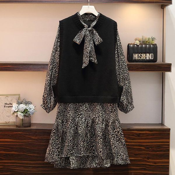 women's tracksuits fall suit korean version of large size, fat mm, and slim sweater waistcoat in 7q0k, Gray
women's tracksuits fall suit korean version of large size, fat mm, and slim sweater waistcoat in 7q0k, Gray