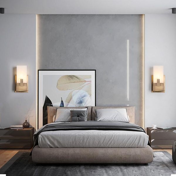 marble wall lamp bedroom bedside light luxury post modern creative living room designer nordic strip full copper
marble wall lamp bedroom bedside light luxury post modern creative living room designer nordic strip full copper